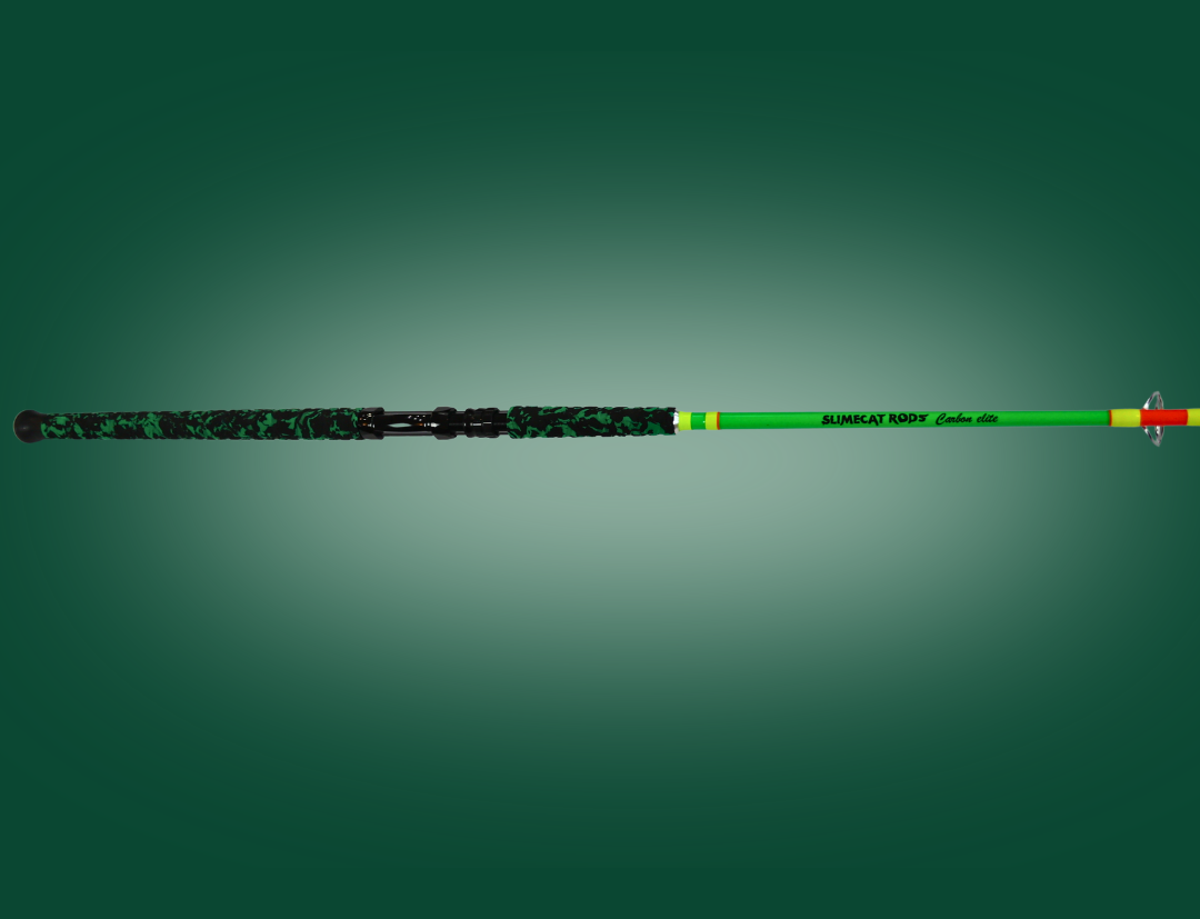 eau claire fishing t carbon elite telescopic fishing rod Green Carbon Elite Spinning – SlimeCat Rods