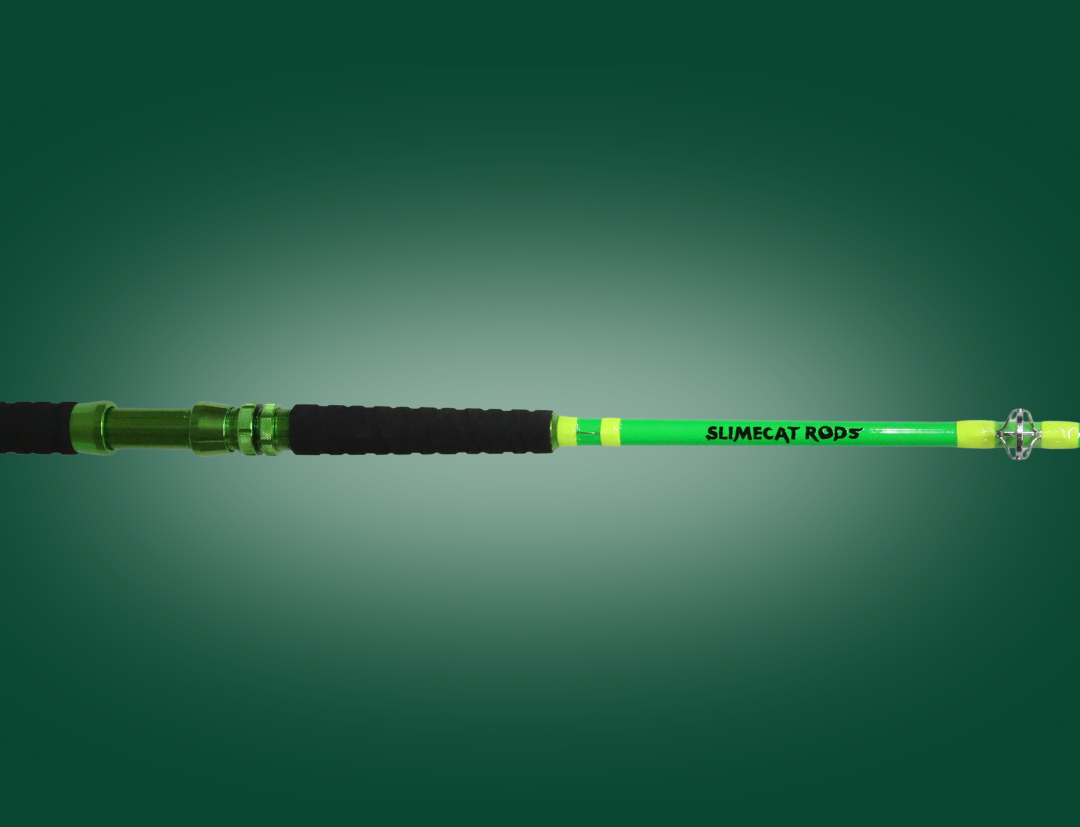 cat buster fishing pole 7'6" Green Casting Rods – SlimeCat Rods