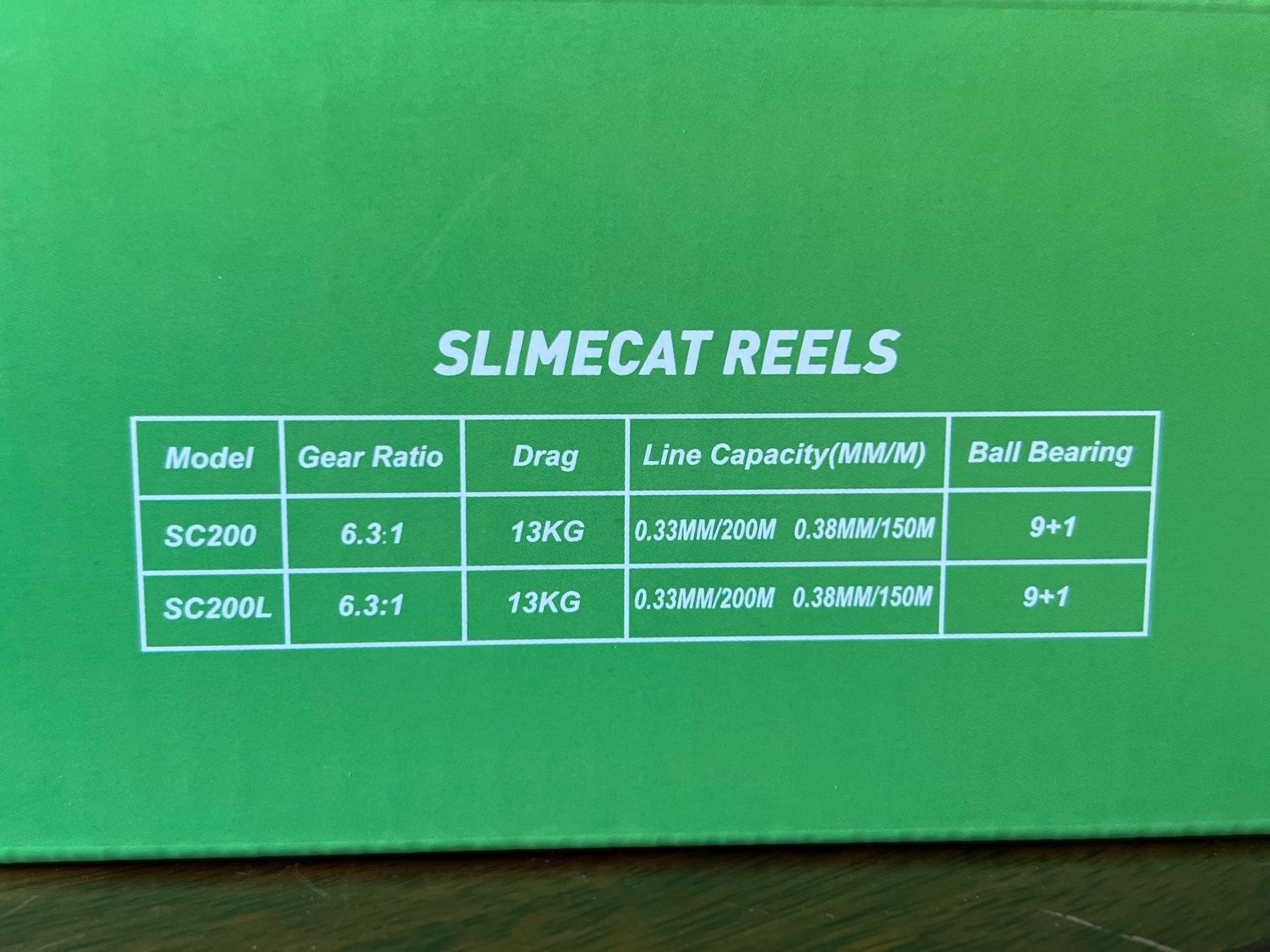 Green Low Profile Reel – SlimeCat Rods